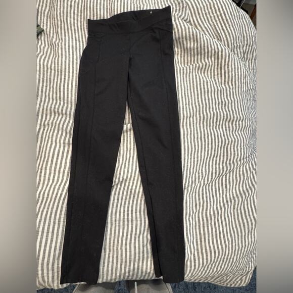PINK Victoria's Secret Pants - PINK Victoria's Secret Black Dress Pants with Pinstripe Pattern size small